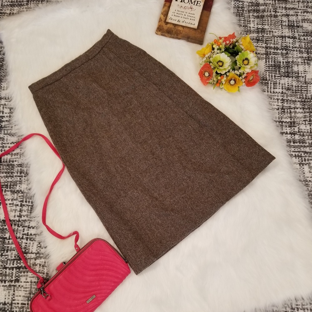 🌻🌺🌻PENDLETON 100% WOOL A-LINE SKIRT!! - Picture 1 of 5